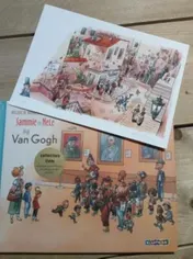 Omslag van Sammie en Nell visit the Van Gogh museum Artist edition ngels