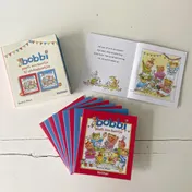 Omslag van Bobbi geeft een feestje uitdeelboekjes