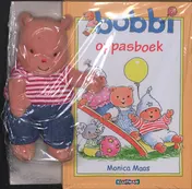 Omslag van Bobbi oppasboek met knuffel