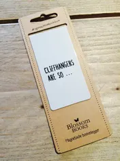 Omslag van Cliffhangers are so... Blossom boekenlegger set 8 stuks