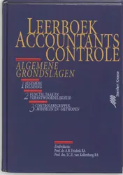 Omslag van 1 Algemene inleiding . 2 Functie, taak en verantwoordelijkheid . 3 Controlebegrippen, -middelen en -methoden