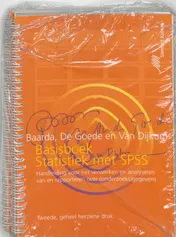 Omslag van Basisboek Statistiek met SPSS