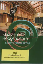 Omslag van Externe verslaggeving