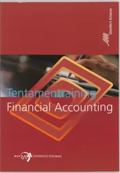 Omslag van Tentamentraining Financial accounting