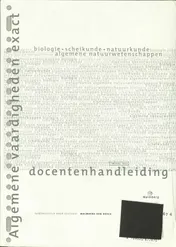 Omslag van Docentenboek