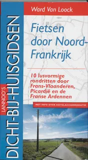 Omslag van Fietsen door Noord-Frankrijk