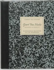 Omslag van Carnet de cuisine Geert Van Hecke