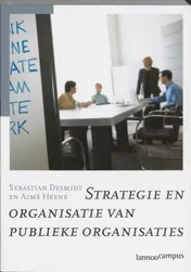 Omslag van Strategie en organisatie van publieke organisaties