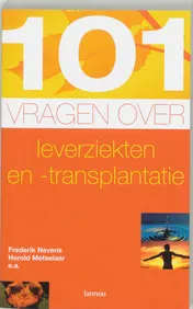 Omslag van 101 vragen over leverziekten- en transplantatie