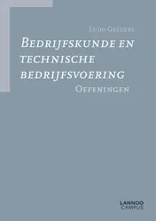 Omslag van Bedrijfskunde en technische bedrijfsvoering - Oefeningen