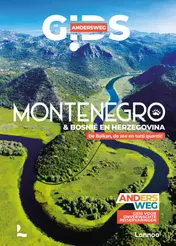 Omslag van Andersweg Montenegro -& Bosnië en Herzegovina