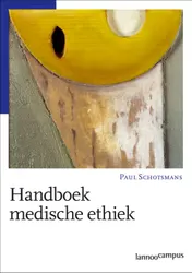Omslag van Handboek medische ethiek