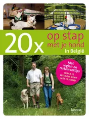 Omslag van 20 x op stap met je hond in Belgie