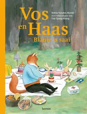 Omslag van Vos en Haas blauw is saai