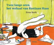 Omslag van Twee lange oren, het verhaal van Bastiaan Haas