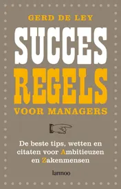 Omslag van Succesregels voor managers