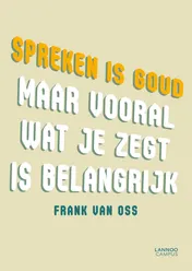 Omslag van Spreken is goud