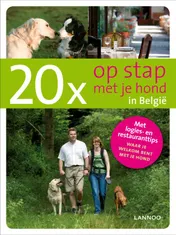 Omslag van 20x Op stap met je hond in Belgie