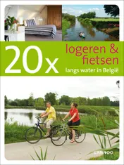 Omslag van 20 x logeren en fietsen langs water