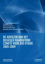 Omslag van Belgisch Raadgevend Comité voor Bio-ethiek 2005-2009