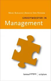 Omslag van Grootmeester in management