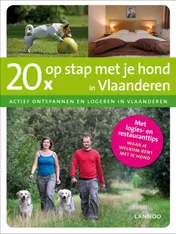 Omslag van 20X op stap met je hond in Vlaanderen