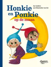 Omslag van Honkie en Ponkie op de maan