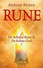 Omslag van De achtste rune; De eerste God