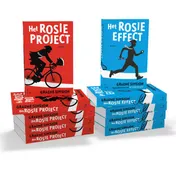 Omslag van Het Rosie Project 5 ex. & Het Rosie Effect 5 ex. pakket