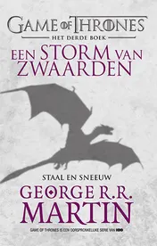 Omslag van Game of Thrones 3 - Storm van Zwaarden - Staal en Sneeuw (POD)