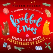 Omslag van Krabbel & Nies vieren sinterklaas en kerst