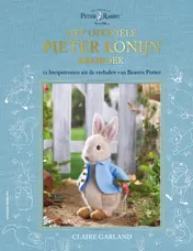 Omslag van Het officiële Pieter Konijn breiboek