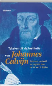 Omslag van Teksten uit de Institutie van Johannes Calvijn