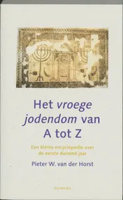 Omslag van Het vroege jodendom van A tot Z