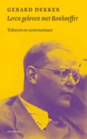 Omslag van Leren geloven met Bonhoeffer