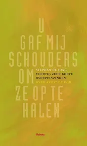 Omslag van U gaf me schouders om ze op te halen