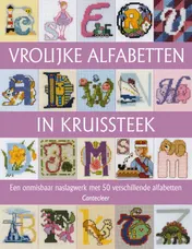 Omslag van Vrolijke alfabetten in kruissteek