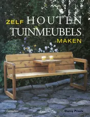 Omslag van Zelf houten tuinmeubels maken