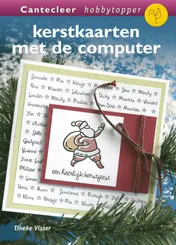Omslag van Kerstkaarten met de computer