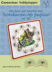 Omslag van Keur aan kaarten met borduren op papier en 3D