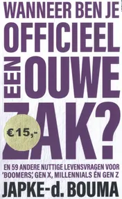 Omslag van Wanneer ben je officieel een ouwe zak?