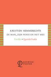 Omslag van De man, zijn penis en het mes
