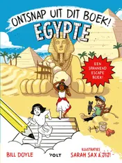 Omslag van Ontsnap uit dit boek-Egypte