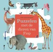 Omslag van Puzzelen met de dieren van Fiep