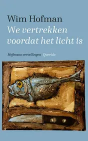 Omslag van We vertrekken voordat het licht is