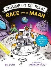 Omslag van Ontsnap uit dit boek - Race naar de maan