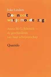 Omslag van Doe nooit wat je moeder zegt