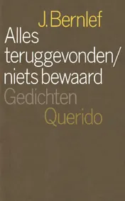 Omslag van Alles teruggevonden/niets bewaard