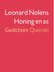 Omslag van Honing en as