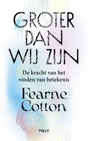 Omslag van Groter dan wij zijn